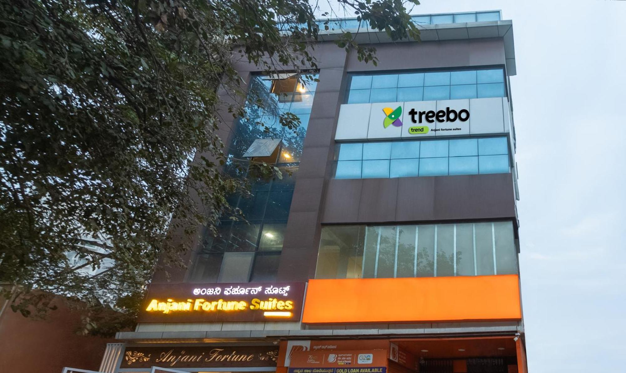 Treebo Anjani Fortune Suites บังกาลอร์ ภายนอก รูปภาพ